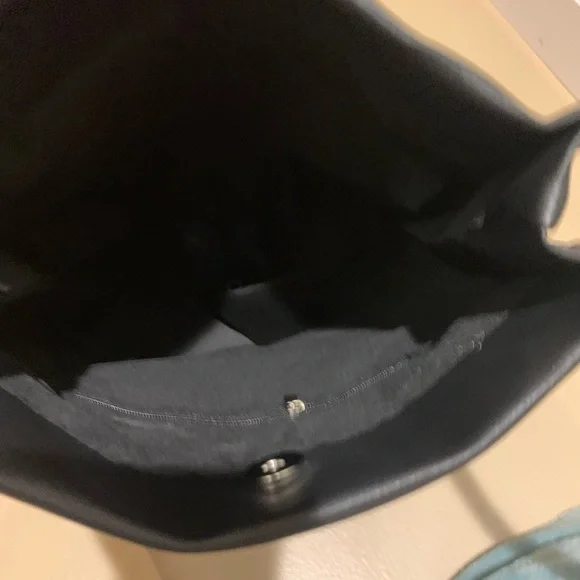 Black Tote Bag with White Mickey Mouse Design EUC - Picture 6 of 9